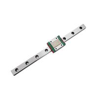 XFLSDHGD Rail linéaire, Gide coulissante linéaire 100 250 400 450 500 600 mm Miniature du Rail linéaire Glissade 1pc MGN12 Guide linéaire + 1PC MGN12C Chariot