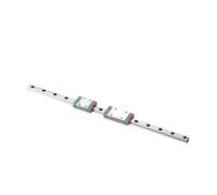 XFLSDHGD Rail linéaire, Gide de Glissement linéaire MGN15H L de 600 mm à 1200 mm Miniature du Rail linéaire Glissade 2pcs Guide linéaire