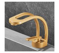 XFLSDHGD Robinet de Cuisine, robinets de Cuisine, mélangeur de Robinet, Noir, Gris, Or Blanc, Robinet d'évier, mélangeur à Levier Unique, Robinet de Bassin Chaud et Froid