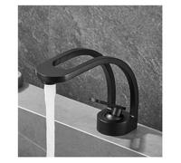 XFLSDHGD Robinet de Cuisine, robinets de Cuisine, mélangeur de Robinet, Noir, Gris, Or Blanc, Robinet d'évier, mélangeur à Levier Unique, Robinet de Bassin Chaud et Froid