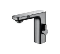 XFLSDHGD Robinet de Salle de Bain sans Touche Luxueux Robinet mélangeur à capteur Intelligent avec Affichage numérique et Chauffeur de chromé