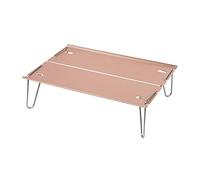 XFLSDHGD Table de Camp de Camping Table de Camping pour randonnée en Acier en Acier Portable de Pique-Nique Touristique Mini Bureau pour Le Produit Barbecue en Plein air (Couleur: Bleu) (Rose)
