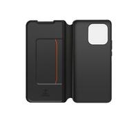 Xfm Etui pour Xiaomi Redmi Note 14 5G Clapet Porte-carte avec Dragonne Noir