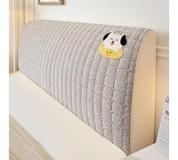 XFNWT Housse de Protection Universelle pour tête de lit, épaisse, Anti-Rayures et Anti-poussière, Lavable et élastique, pour l'entretien des Meubles Chambre à Coucher et des Lits Doubles,Grey-200cm