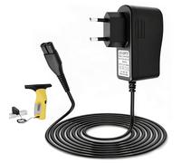 Xforevery 5,5V Chargeur pour Karcher Lave Vitre WV2, WV 2 Plus, WV1, Compatible avec Kärcher WV5 Premium, WV6, WV60, WV70, WV75, WV60 Plus, WV75 Plus, Câble d’Alimentation 1,5 m
