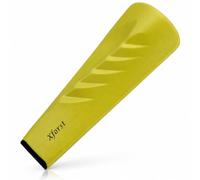 Xforst Coin à Fendre Hélicoïdal Jaune Haute Visibilité - Coin Éclateur Bois en Acier Forgé Plein 2,25 kg / 21 cm - Bois de Chauffage, Bois Dur, Travaux Forestiers - Version Coin Seul - SK5J
