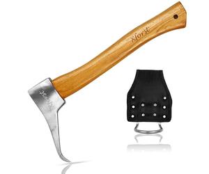 Xforst Sapie à Main X-P500 BX Sappie, Outils forestier. Idéal pour la manutention de Troncs de Bois et de bûches. avec Manche en Bois Hickory américain léger et Solide. Porte Marteau Gratuit.