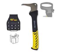 Xforst Sapie HK3 - avec Lame en Acier trempé et Manche renforcé en Fibre de Verre + étui de Protection + Porte-Marteau Offert