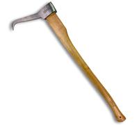 Xforst Sapie X-P118 idéale pour déplacer et ramasser des bûches et des Morceaux de Bois. Manche en frêne de 80 cm et tête Robuste en Acier au Carbone forgé. Usage forestier Professionnel.