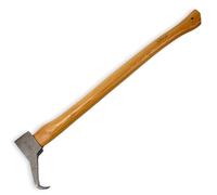 Xforst X-P88 Sapie Sappie idéal pour déplacer et ramasser des bûches et des Morceaux de Bois. Manche en frêne de 80 cm et tête Robuste de 0,8 kg. Utilisation Professionnelle.
