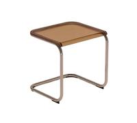 XFParts Chaise de Tabouret en Acrylique avec PC Transparent Base en Forme de Cuisine pour la Cuisine Chambre des Couleurs claires et Marron Options d'entreprise powerfully