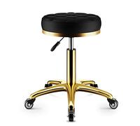 XFParts Repose-pieds pivotant pivotant confortable sur roulettes avec siège en polyuréthane pour salon de massage clinique entreprise