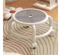 XFParts Repose-pieds rotatif pivotant avec poulie - Multifonction - Tabouret de pédicure rotatif pour (Grau)