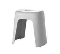 XFParts Tabouret Bas en Plastique étanche Durable pour Douche de Salle de Bain et Salon Anti-Glissement pour Cuisine et Chambre 36 × 26,5 × 35 cm (Gris) powerfully