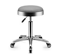 XFParts Tabouret de beauté Tabouret de beauté Tabouret pivotant Tabouret Roulant Tabouret Confortable sur Roues avec Tabouret de Chaise Salon de Salon de siège PU Rotation powerfully
