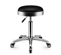 XFParts Tabouret de beauté Tabouret de beauté Tabouret pivotant Tabouret Roulant Tabouret Confortable sur Roues avec Tabouret de Chaise Salon de Salon de siège PU Rotation powerfully