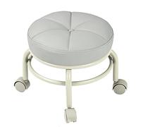 XFParts Tabouret de Selle Tabouret Petit Tabouret Roulant Tabouret roulard Lourd Tabouret Roulant Basse avec Roue, Chargement de Chargement 550 Ibs Ottoman, siège à roulettes powerfully