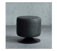 XFParts Tabouret PU épais pour Le Salon canapé et Coiffeuse Tabouret Rotatif à 360 degrés avec 2 Options de Hauteur Brown 40cm Enterprise powerfully