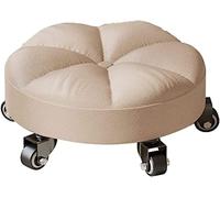 XFParts Tabouret Roulant, Tabouret Roulant Basse avec Roues, Petits tabourets Bas Bas, Tabouret Roulant Pivot powerfully