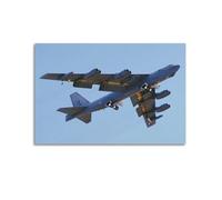 XFPMXC Poster B-52 Stratofortress Bomber - Impression sur toile décorative - 50 x 75 cm