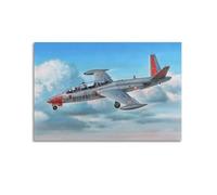 XFPMXC Poster vintage Fouga CM.170 Magister Jet Trainer sur toile décorative 30 x 45 cm
