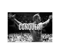 XFPOBH Arnold Schwarzenegger Poster de motivation sur toile pour chambre à coucher, salon, 40 x 60 cm, style sans cadre
