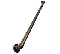 XFSHKJS Escalier Main Courante - Kit Complet.Fer forgé escalier Banister Main Courante Rail Support Mural Rod Rampes for Un escalier intérieur en Plein air, Vintage Bronze (Size : 11ft/330cm)