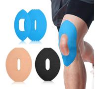 XFSRG 15 Pièces Tape Kinesiologie Genoux Prédécoupées Élastiques et Imperméables Bande de Sport Protéger Les Genoux Muscles pour Douleurs au Genou(Multicolore)