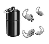 XFSRG 2 Paires Bouchons d'Oreille Anti Bruit Design Ergonomique Pour Dormir Boules Quies Confortables et Réutilisables