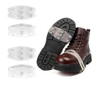 XFSRG 2 Paires Crampons Antidérapants Crampons Neige Chaussures avec 7 Dents Universelles Glace Traction Antidérapant pour la Marche Randonnée Alpinisme en Hiver (B)