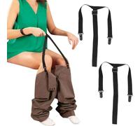 XFSRG 2 Pièces Aide Habillage Pantalon Clip Réglable De 40 À 74 Cm Pour Personnes Âgées Handicapées Femmes Enceintes Et Seniors