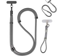 XFSRG 2 Pièces Cordon Telephone Portable Modèles Longs et Courts Laniere Telephone Portable Taille Universelle Réglable Cordon Téléphone Compatible avec Plusieurs Smartphones