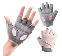 XFSRG 2 Pièces Gants Musculation Homme Femme Respirants Antidérapants Protection Paume Mitaines Sport Fitness Gymnastique Haltérophilie Entraînement Manique(M)