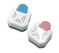 XFSRG 2 Pièces Perforatrice Coins Arrondis pour Projet DIY Carte de Vœux Papier Découpage Étiquette Décoration