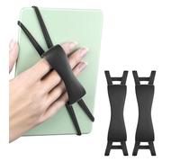 XFSRG 2 Pièces Supports pour Liseuses Universelle Léger Antidérapant Élastique Tablettes Compatible Les Liseuses Kindle Voyage Kobo(Noir)