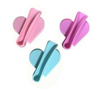 XFSRG 3 Pièces Étui Téléphone Brillant À Lèvres avec Support Brillant Intégré en Silicone Pratique pour Design Tendance Et Maintien Sûr