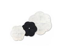 XFSRG 3 Pièces Pinces à Cardigan Femme Epingle Hijab Clip à l'Arrière de la Chemise Robe la Taille Invisibles Boutons pour les Vêtements
