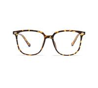 XFSRG 4-pièce Lunette Anti Lumiere Bleue Femme Homme Motif Léopard Lunette Gaming Lunettes de Vue Blocage de la Lumiere Bleue Portables Anti Fatigue Adapté Aux Écrans Jeux Téléphones