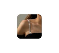XFSRG 4 Pièces Bretelles de Soutien Gorge en Strass Éblouissantes Réglables pour Femmes Accessoires de Lingerie Glamour pour Toutes Occasions