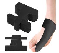 XFSRG 40 Pièces Ruban de Kinesiologie en Coton de Haute Qualité pour Sport Strap de Soutien et de Rééducation pour Cheville et Pied Idéal pour Athlètes et Sportifs (Noir)