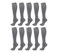 XFSRG 5 Paires Chaussettes de Contention pour Hommes et Femmes pour Athlétisme Course Cyclisme Voyage Chaussettes(XXL 43-46)