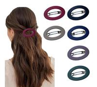 XFSRG 6 Pcs Pinces Cheveux Femme Pinces à Cheveux Antidérapantes Hair Claw Clip Avec Couleur Différent Convient à de Nombreuses Coiffures