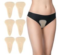 XFSRG 6 Pièces Correcteurs D'Orteils De Chameau Adhésif Camel Concealer Toe Réutilisable sans Couture pour Femmes Leggings Activewear Maillots de Bain Bikini