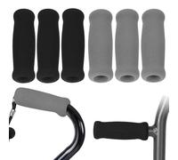 XFSRG 6 Pièces Coussinets et Rembourrages pour Béquilles Mousse Housses pour Bequilles Antidérapant Convient pour Cannes ou Déambulateurs