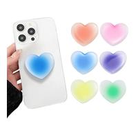 XFSRG 6 Pièces Supports de Téléphone Pliable et Extensible Airbag Dégradé Coeur Support et Poignée Multifonction Portable Support pour Smartphone