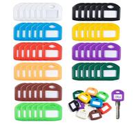 XFSRG 60 Pièces Couvre Clef Couleur Étiquette Silicone Capuchon