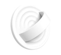 XFSRG Anneau de Support Téléphone N52 Puissant Magnétique Silicone Léger Support Portable Réglable à 360° Rotation pour iPhone 16 15 14 13 12(Blanc)