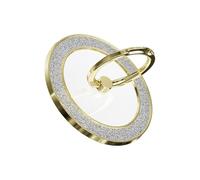 XFSRG Anneau Telephone Portable Magnétique Luxe Scintillant Rotation sur 360 Support Telephone Compact et Portable pour Étudier Travailler Voyager