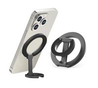 XFSRG Anneau Telephone Portable Magnétique Pliage sur Tout Le Pourtour Support Telephone Mince et Portable Réglable Convient pour Le Bureau la Cuisine Regarder des Vidéos