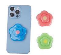 XFSRG Bague Téléphone Portable Fleur Papillon Design Coloré Support Doigt Téléphone Accessoire Telephone Portable (1)